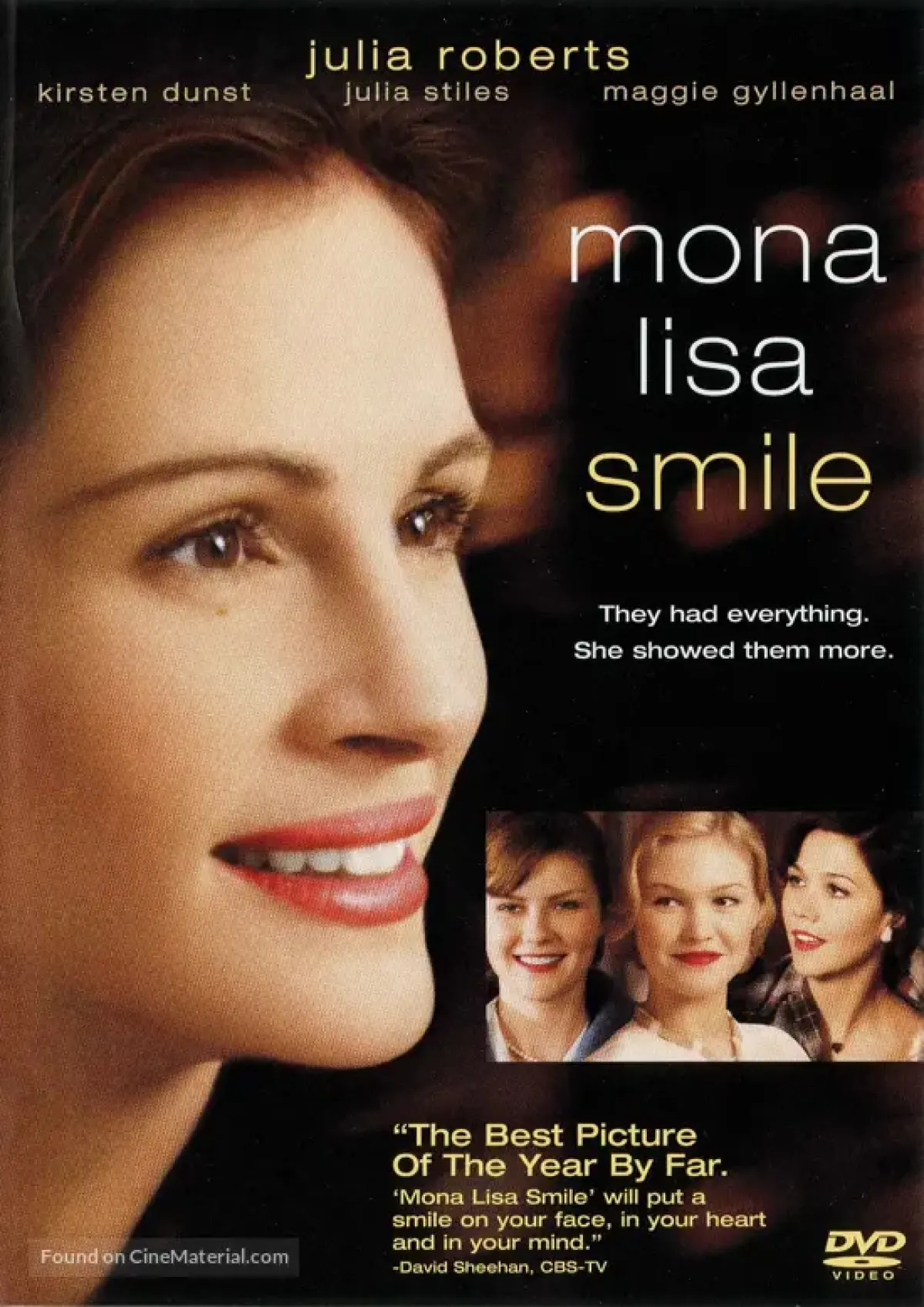 يعد فيلم Mona Lisa Smile الذي تم إنتاجه في 2003 واحداً من علامات السينما التي تدور حول ماهية الفن وأهميته (صورة أرشيفية)