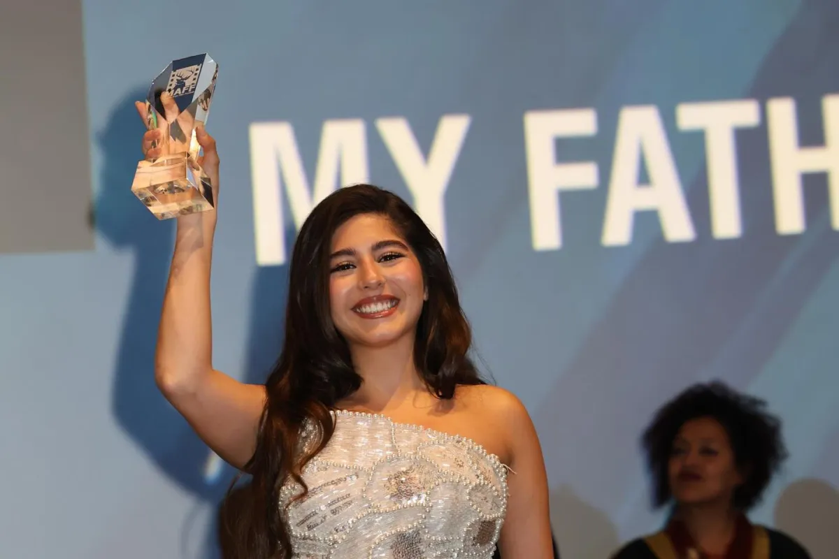 مايان السيد أفضل ممثلة في مهرجان مالمو - الصورة من صفحة المهرجان على فيسبوك