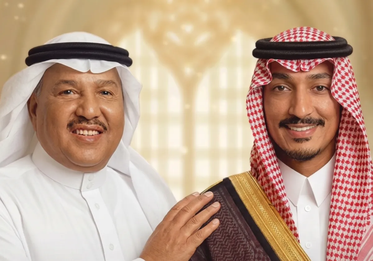 محمد عبد وابنه بدر - الصورة سكرين شوت من الأغنية