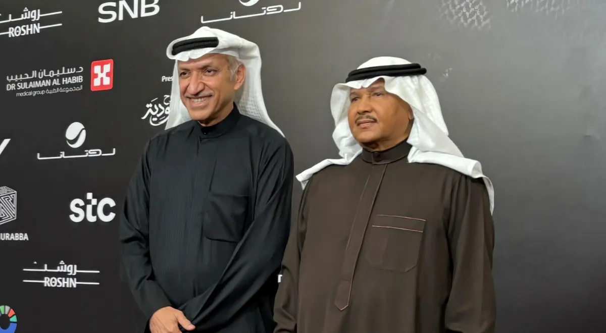 محمد عبده وسالم الهندي - الصورة خاصة بسيدتي من تصوير زكية البلوشي