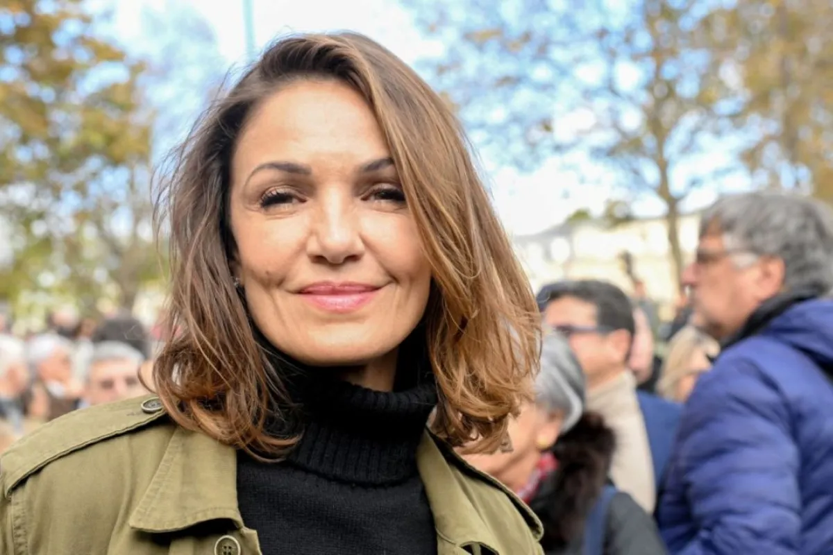 نادية فارس Nadia Fares في باريس. مصدر الصورة: BERTRAND GUAY / AFP