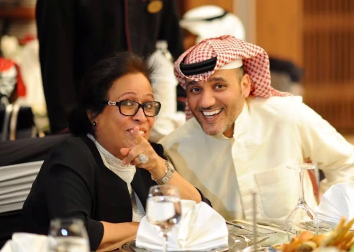 خالد البريكي وحياة الفهد- الصورة من المصدر