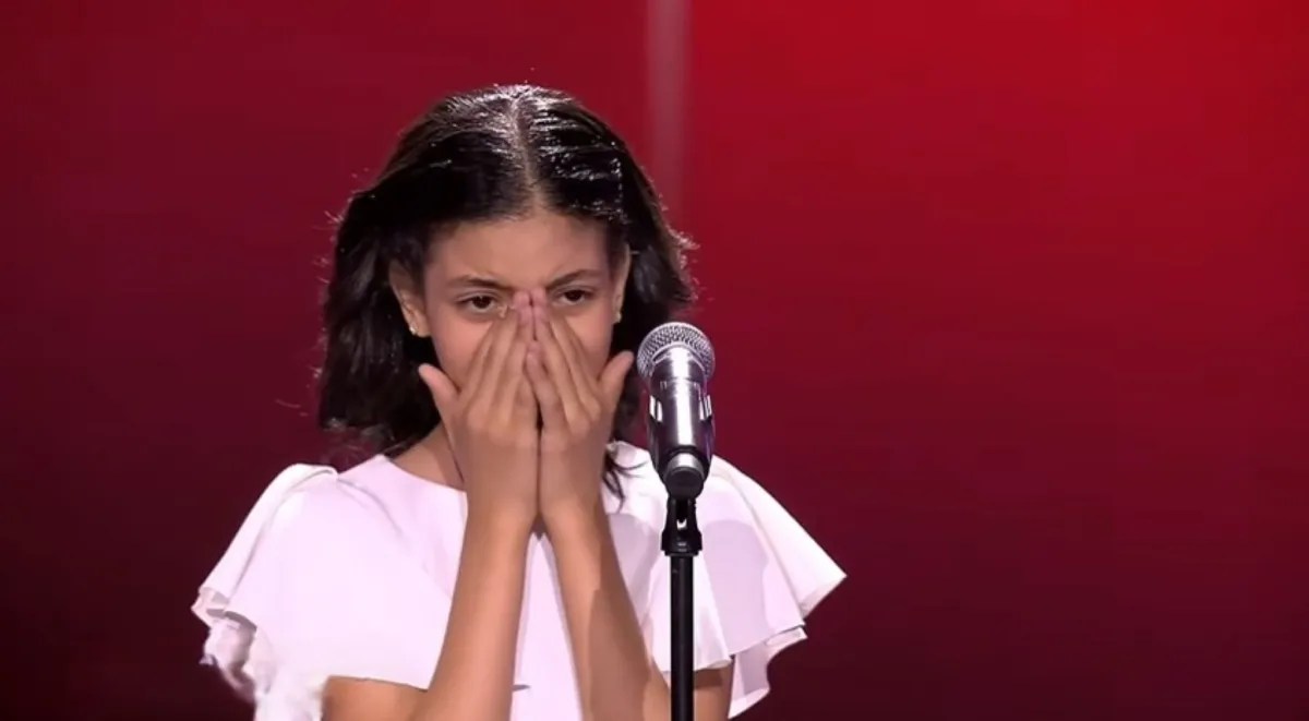  The Voice Kidsالصورة من شاشة عرض برنامج The Voice Kids