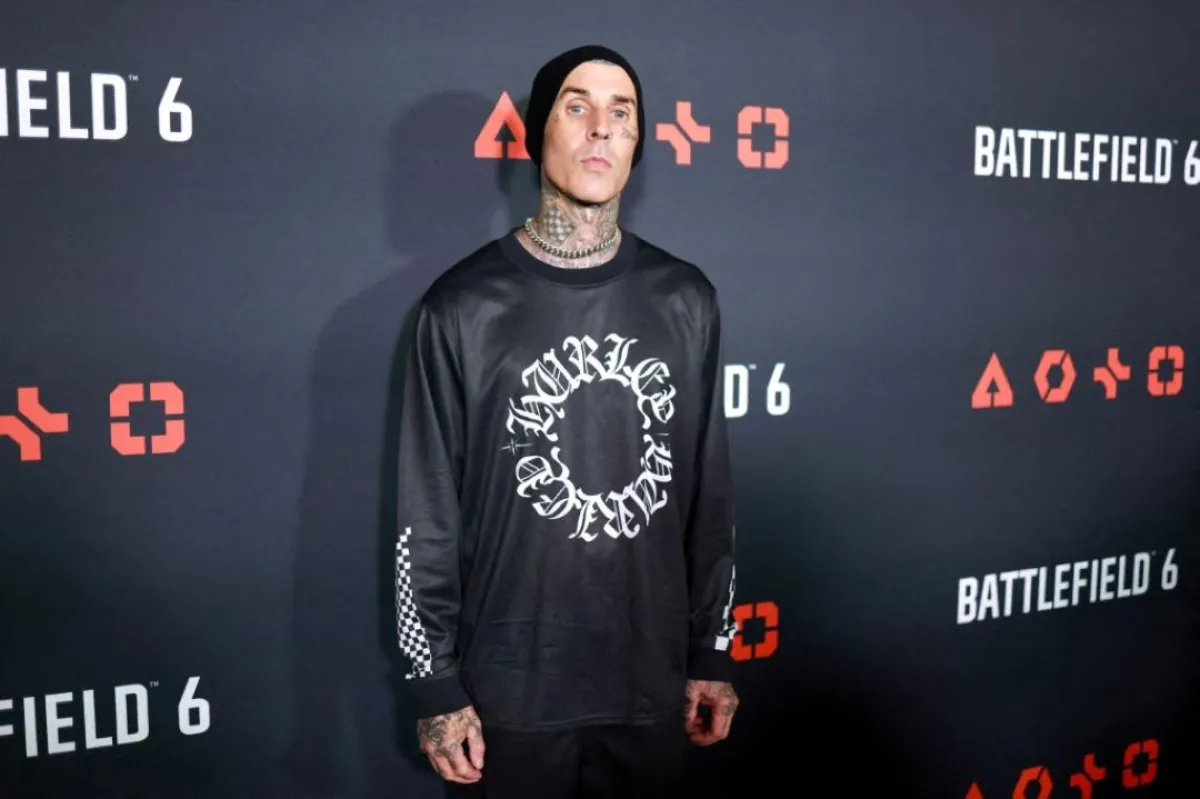 ترافيس باركر  (Photo by Matt Winkelmeyer / GETTY IMAGES NORTH AMERICA / Getty Images via AFP)