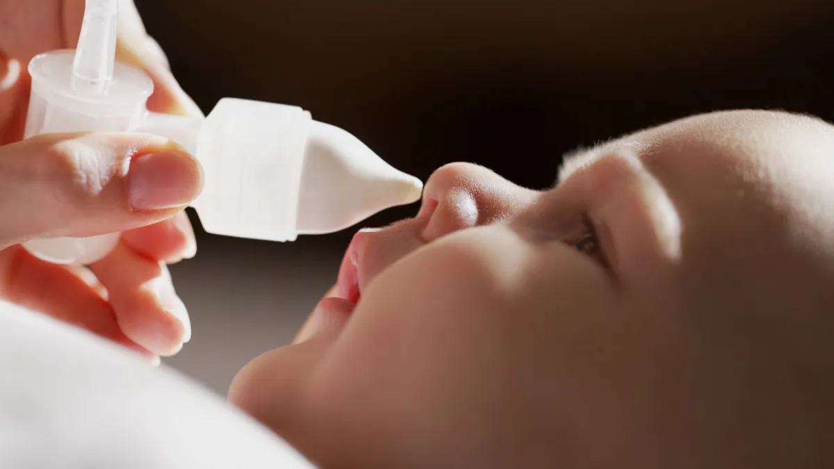 صورة قطرة الرضيع.