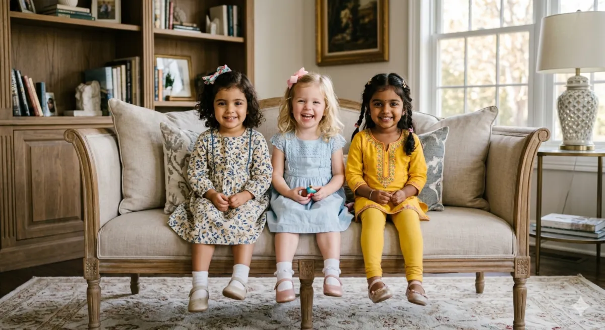 صورة فتبات بعمر 3 سنوات