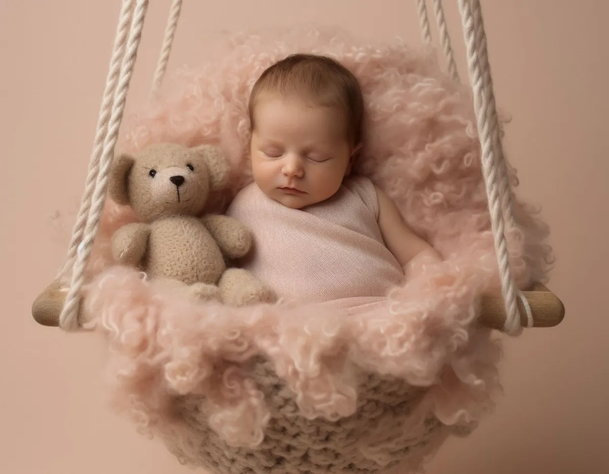 صورة لمولود في شهره الثاني