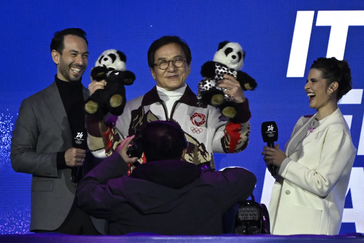 جاكي شان في ميلان Jackie Chan in Milan. مصدر الصورة WANG Zhao / AFP