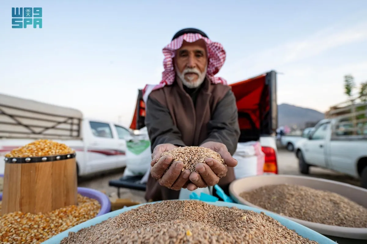 من سوق الخميس بميسان- الصورة من واس 