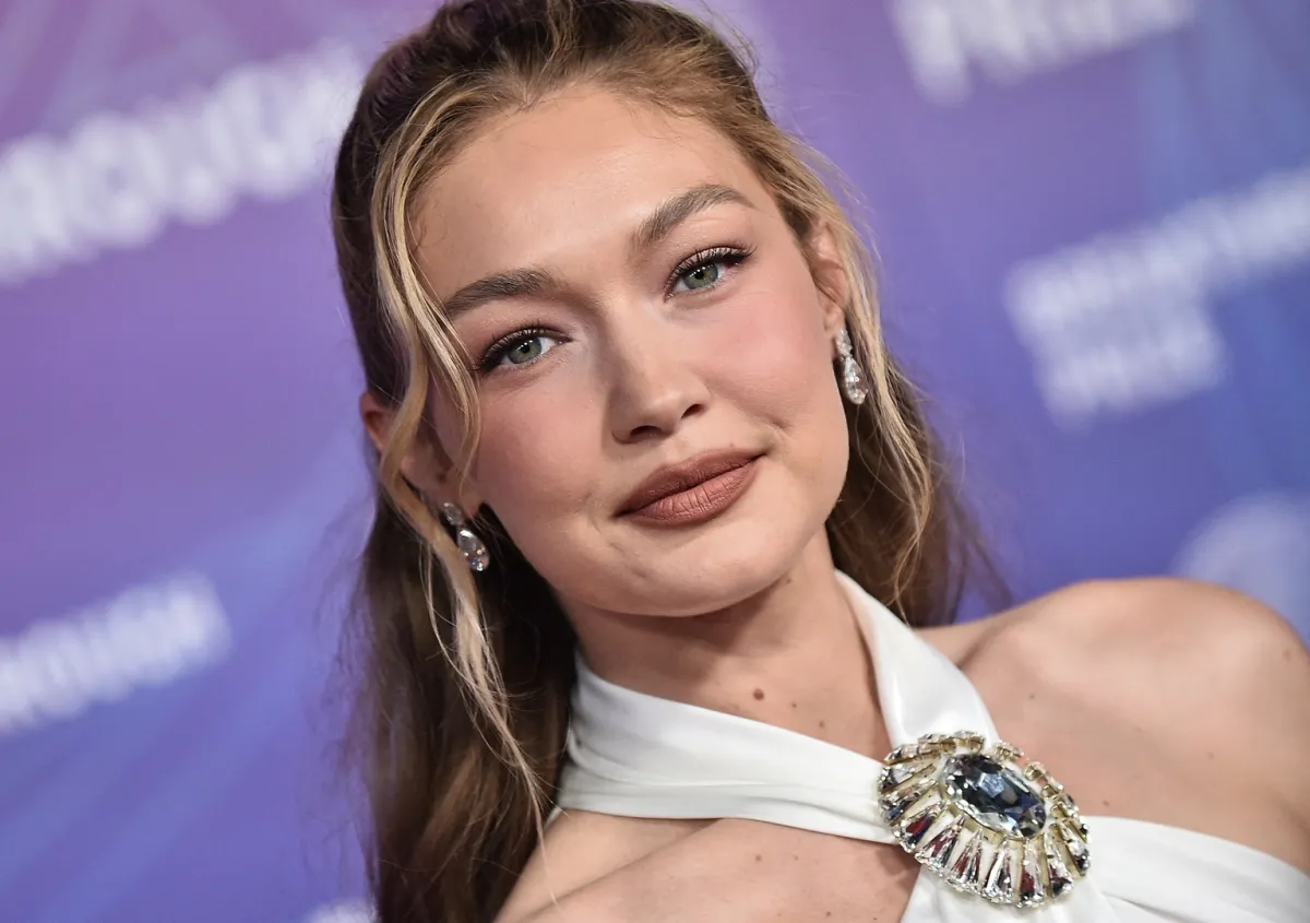 جيجي حديد  Gigi Hadid ( مصدر الصورة: LISA O'CONNOR / AFP)