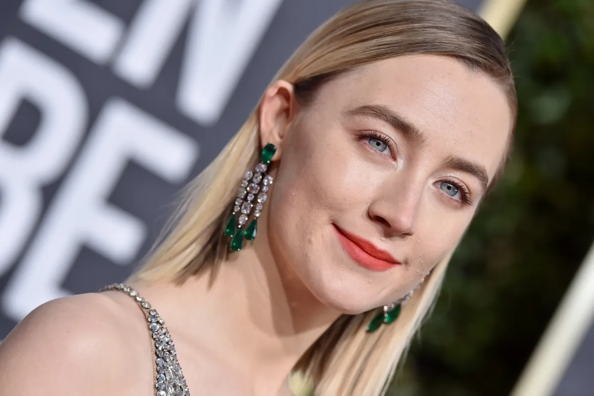 سيرشا رونان Saoirse Ronan في حفل جوائز غولدن غلوب( مصدر الصورة: Axelle/Bauer-Griffin/FilmMagic)