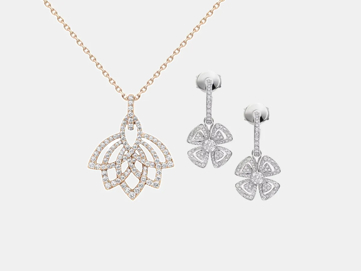 سحر الزهور في المجوهرات الراقية