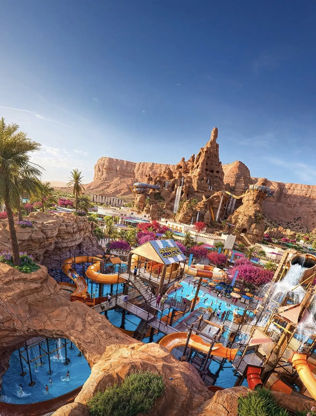 إطلالة على أكواريبيا (الصورة من صفحة aquarabiaqc الرسمية على انستغرام)