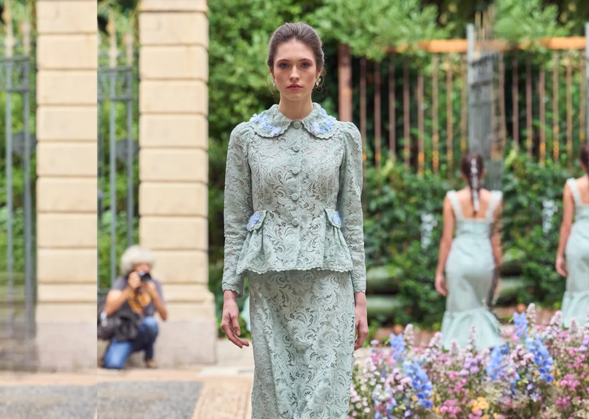 إطلالة من لويزا بيكاريا Luisa Beccaria -الصورة من Launchmetrics/Spotlight ©