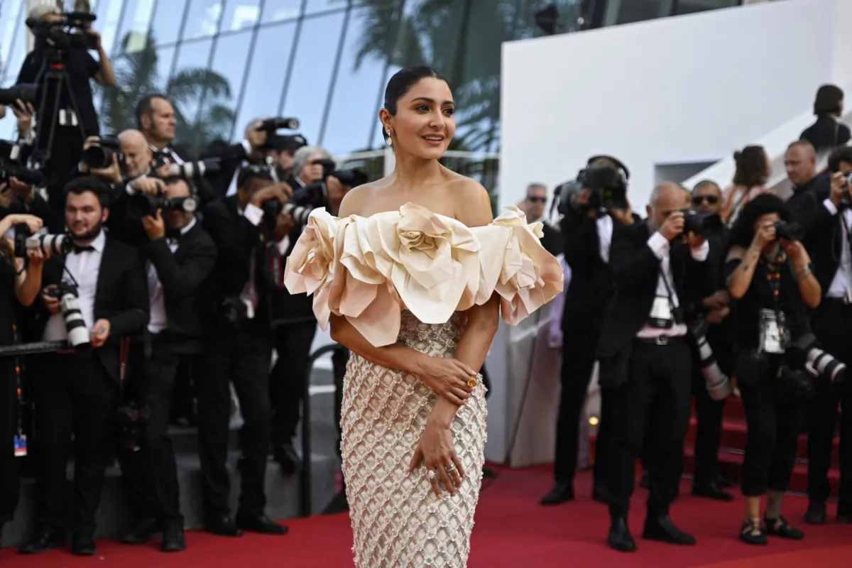 أنوشكا شارما Anushka Sharma في مهرجان كان السينمائي 2023. مصدر الصورة: Patricia DE MELO MOREIRA / AFP