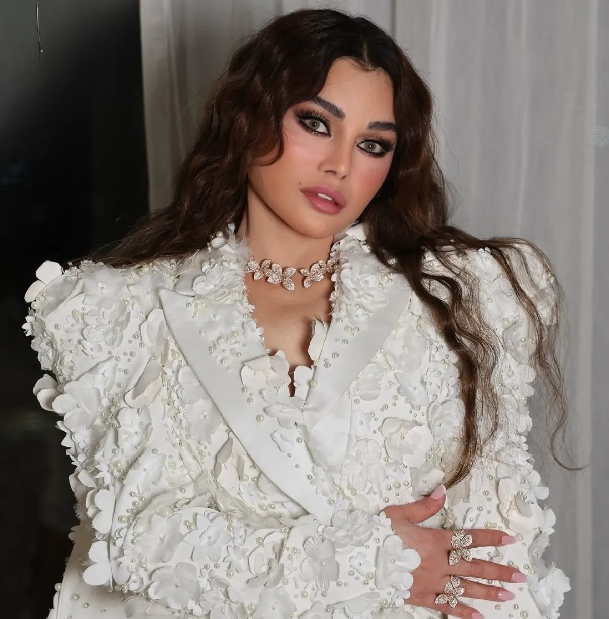 مجوهرات هيفاء وهبي- الصورة من حسابها على انستجرام
