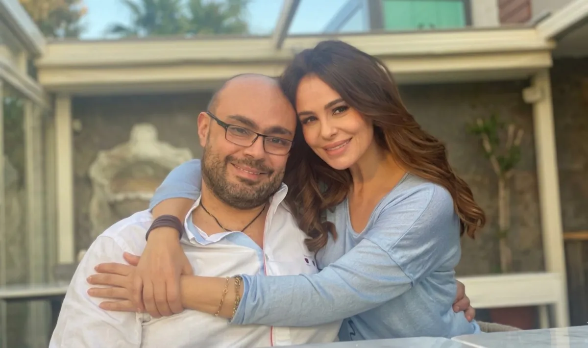 كارول سماحة  وزوجها الراحل وليد مصطفى - الصورة من حساب كارول سماحة على الفيس بوك