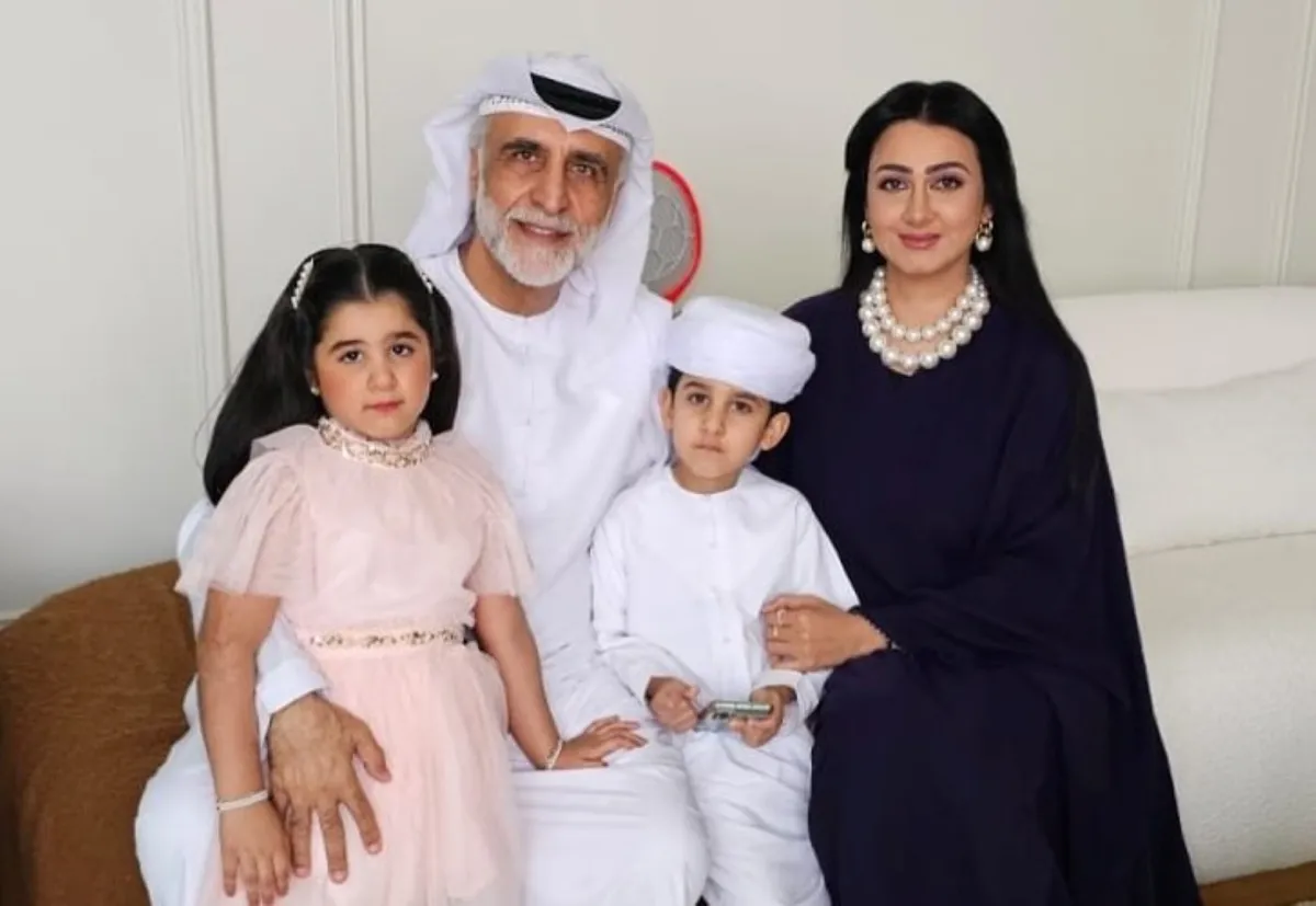 حبيب غلوم وهيفاء حسين بصحبة ابناءهما- الصورة من حساب حبيب على الانستغرام
