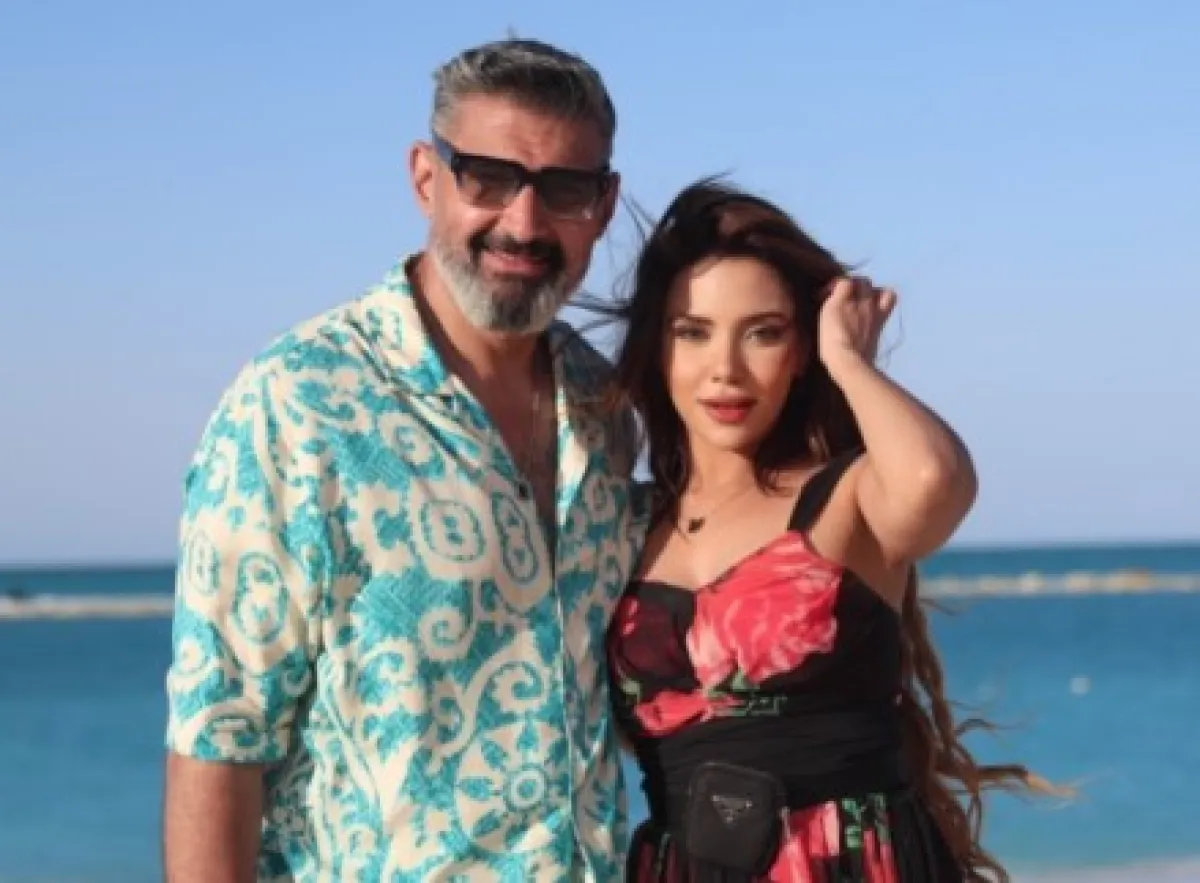 ياسر جلال وإيرين يسري من كواليس كلهم بيحبوا مودي- الصورة من حسابها على إنستغرام