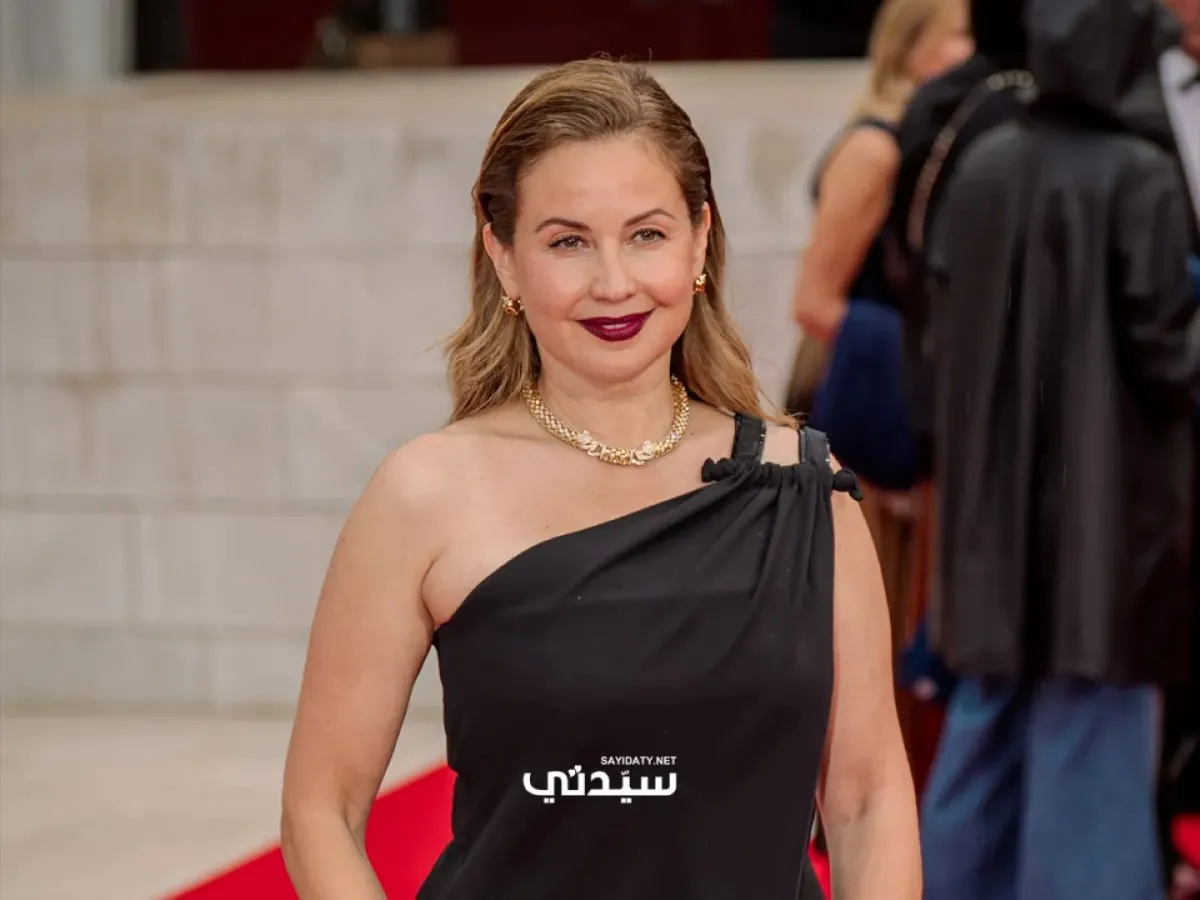 ريا أبي راشد من حفل افتتاح مهرجان فينيسيا. صورة خاصة لسيدتي تصوير يوسف بوهوش