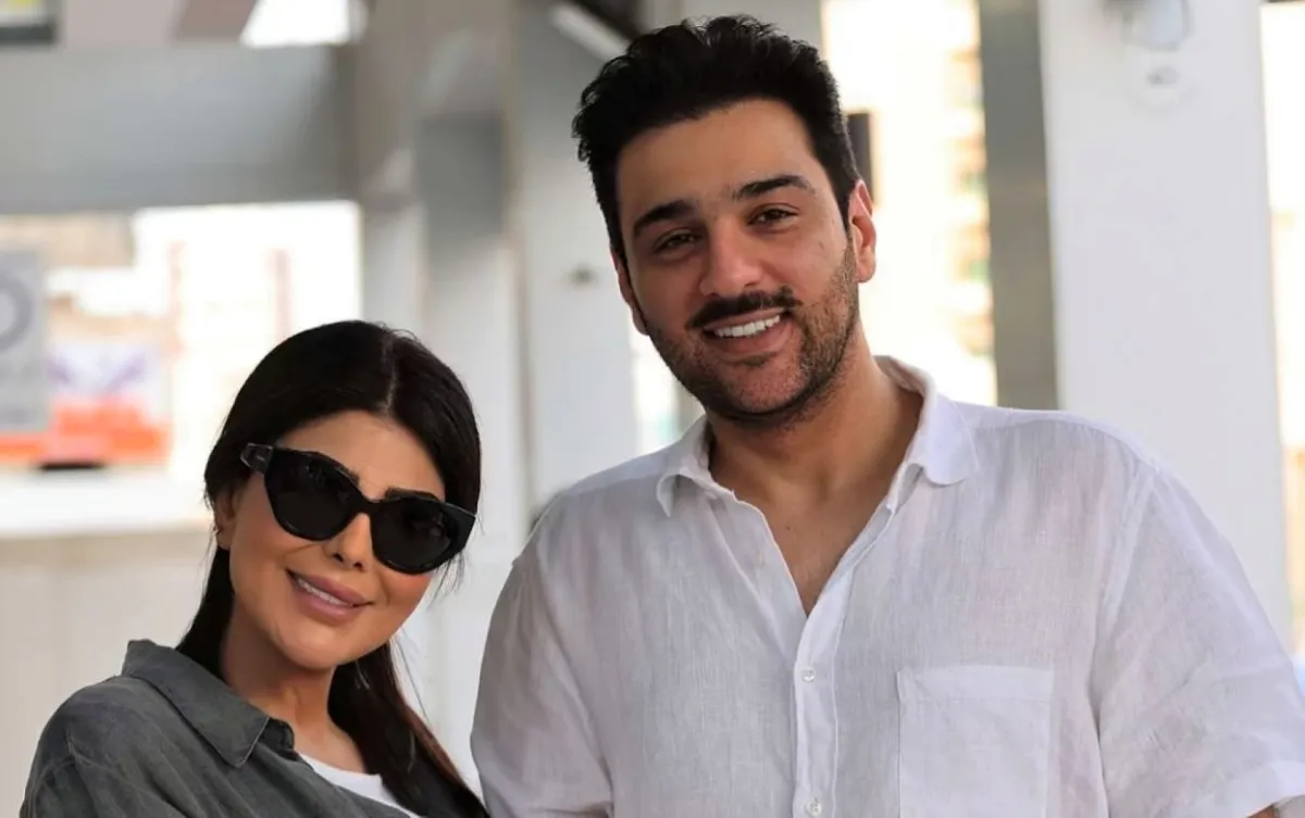 شهاب جوهر وإلهام الفضالة- الصورة من حساب إلهام على الانستغرام