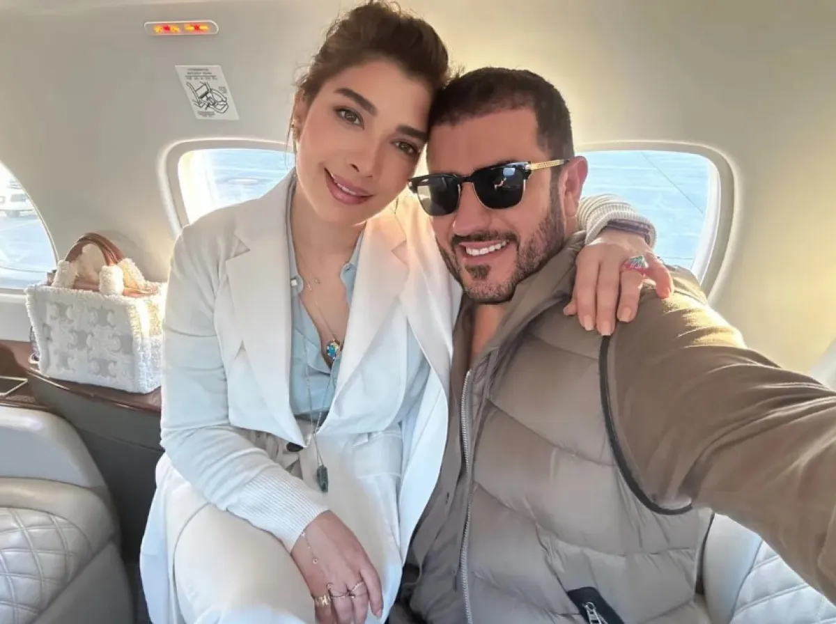 أصالة وزوجها فائق حسن- الصورة من حساب فائق حسن على إنستغرام