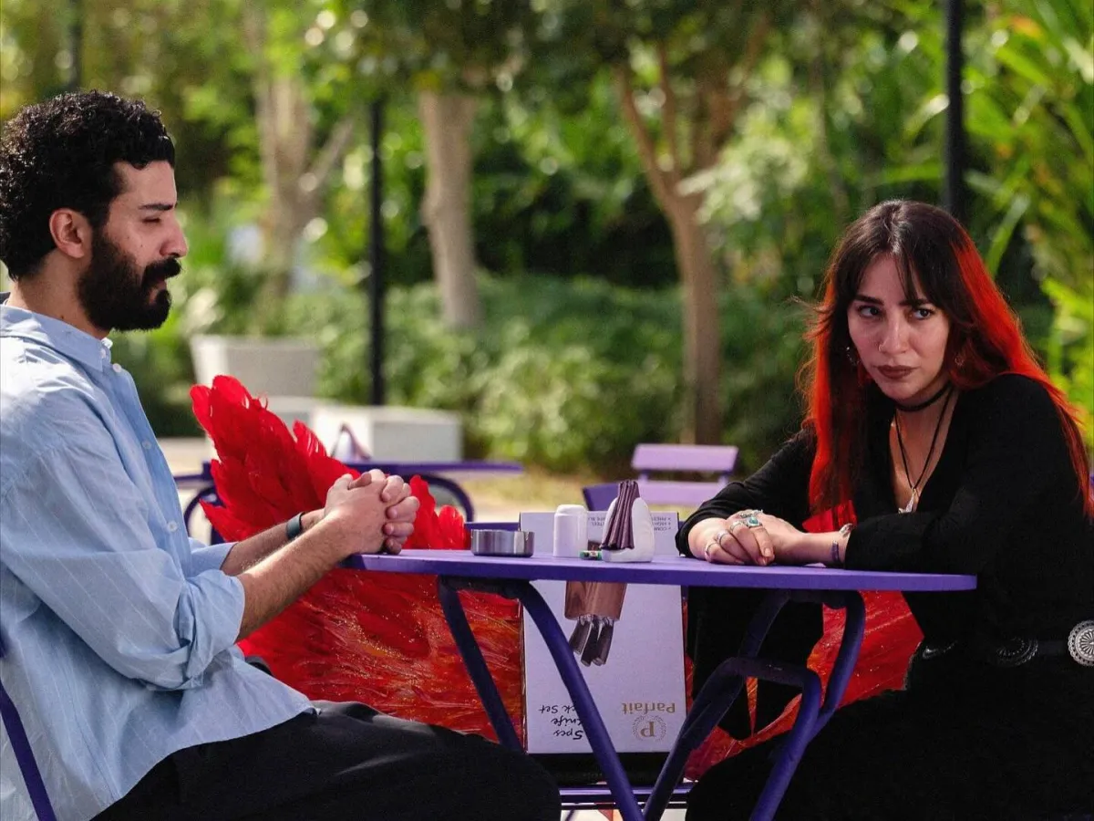 سارة طيبة ويعقوب الفرحان من فيلم مسألة حياة أو موت