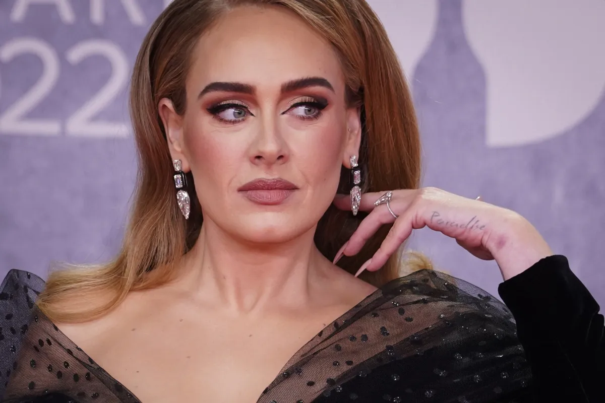 أديل British singer Adele  مصدر الصورة ( Niklas HALLE'N / AFP)