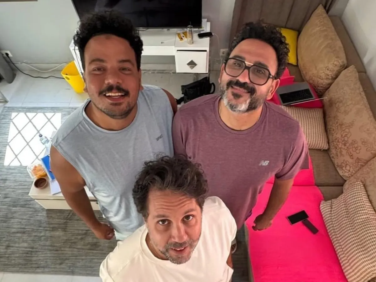 هشام ماجد ومصطفى غريب وأكرم حسني