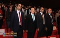 وزير الثقافة وأمين عام الوزارة ونقيب الفنانين الأردنيين من الافتتاح.jpg