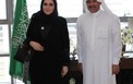 سمو السفير مع الإعلامية ايمان الرجب.jpg