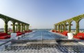مسبح Aqua Deck في فندق رافلز الدوحة