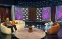 محمد ثروت مع يمنى بدراوي خلال الحلقة- الصورة من المكتب الإعلامي للبرنامج