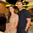 سيليو صعب وخطيبته زين - الصورة من حساب زين قطامي على إنستغرام