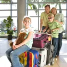 صورة السفر مع الأطفال