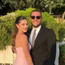 دانا الحلاني وخطيبها آلان سعد- الصورة من حسابها على إنستغرام