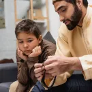 صورة طفل في رمضان