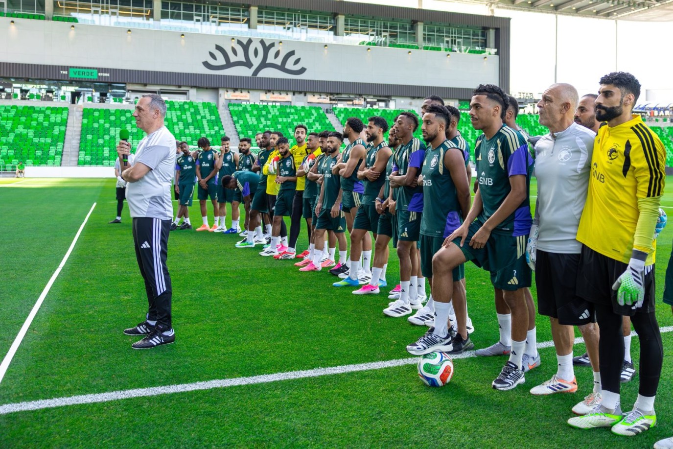 المنتخب السعودي يعلن أرقام لاعبيه الرسمية استعداداً لمونديال 2026