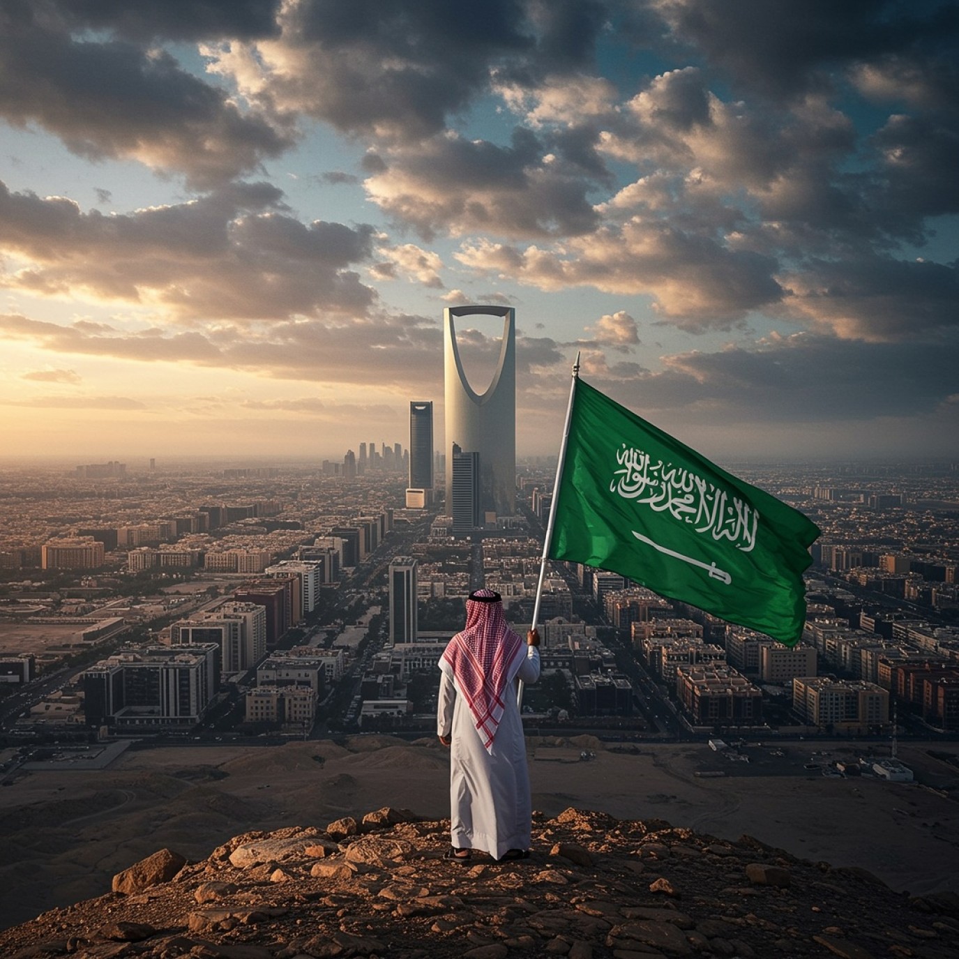رسائل قصيرة باليوم الوطني السعودي الـ96 .. لمشاركتها بين الشباب على منصات التواصل