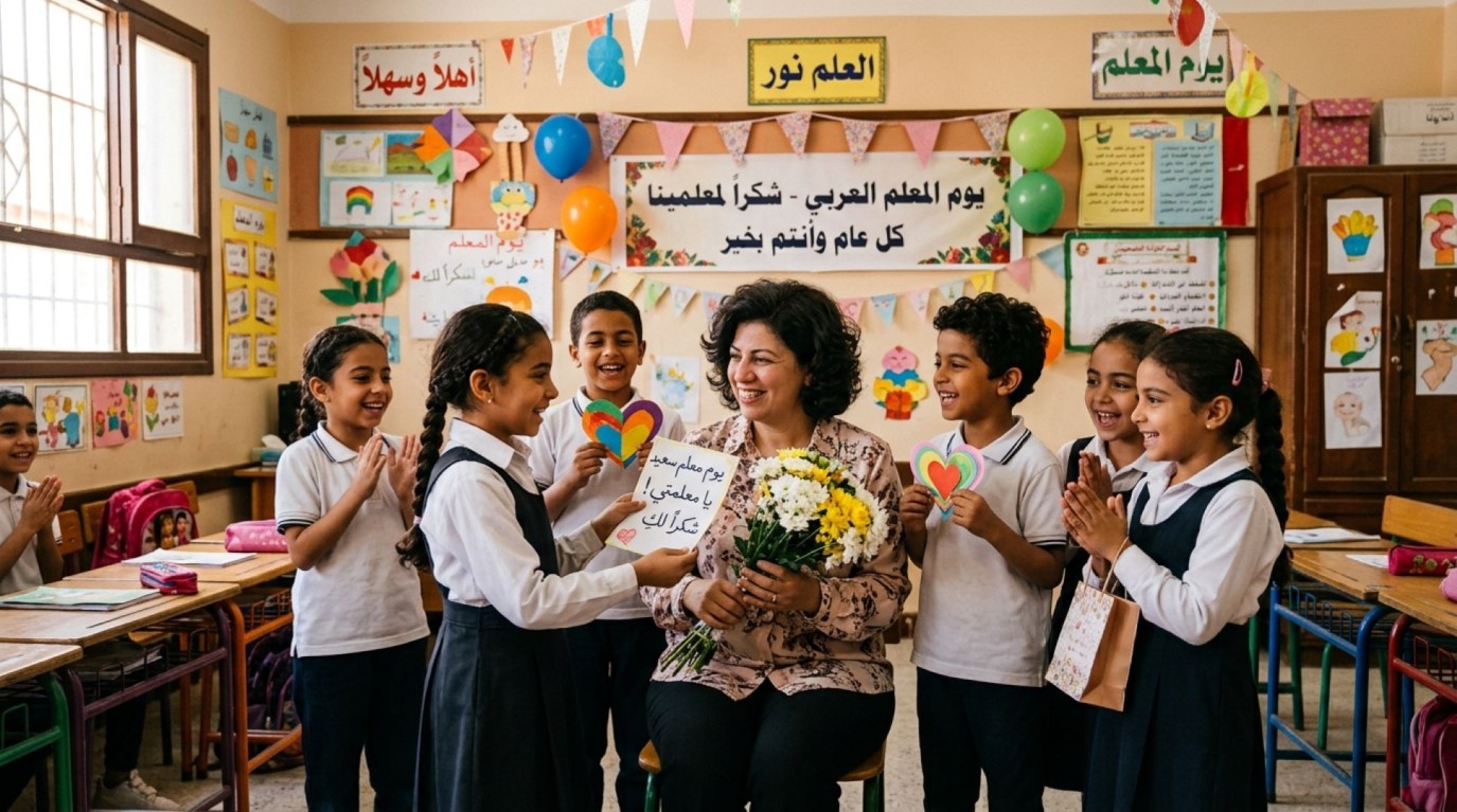 هدايا بسيطة يمكن تحضيرها مع أطفالك في يوم المعلم