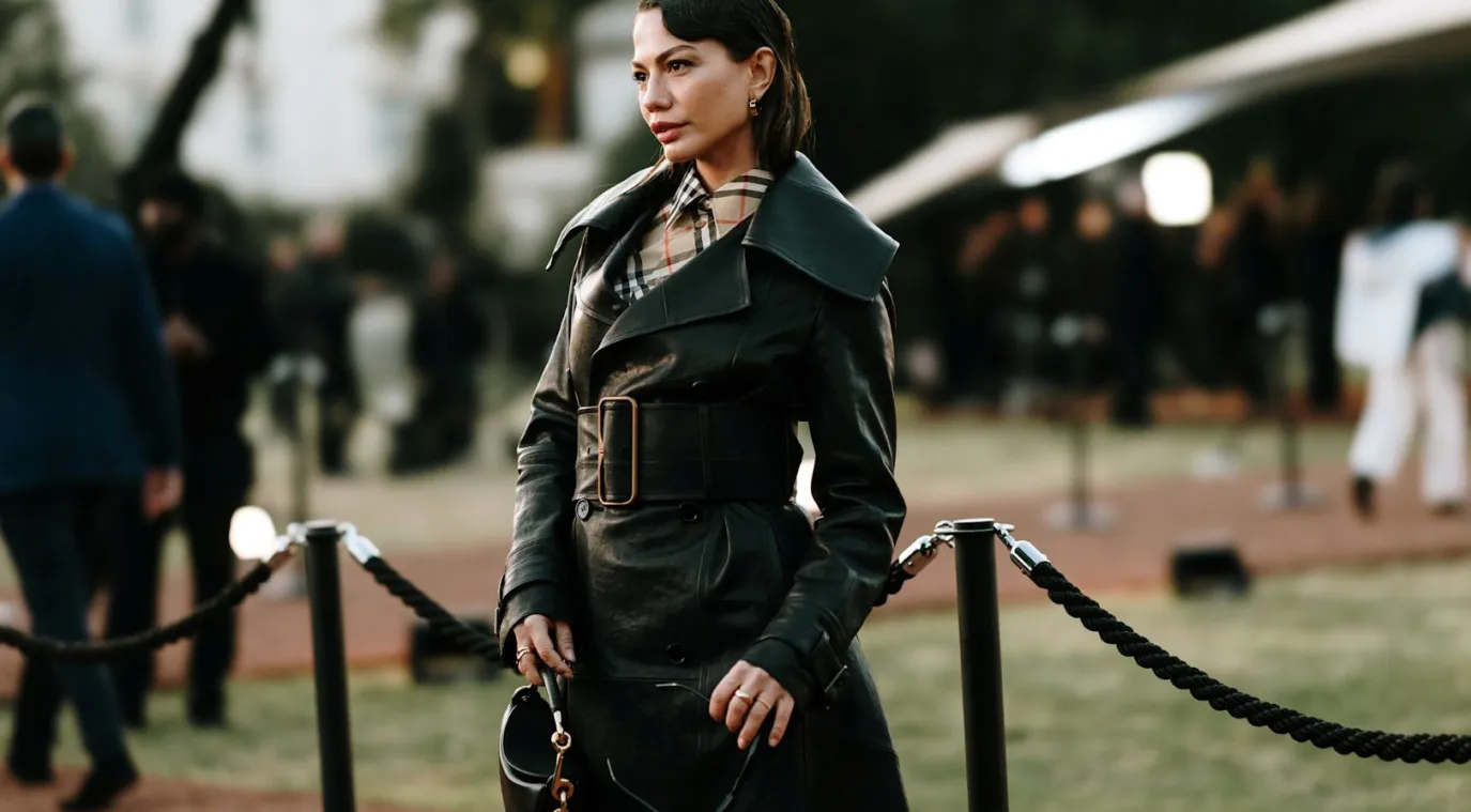 ديميت أوزدمير Demit Ozdemir في عرض بربري Burberry - الصورة من Launchmetrics/Spotlight ©