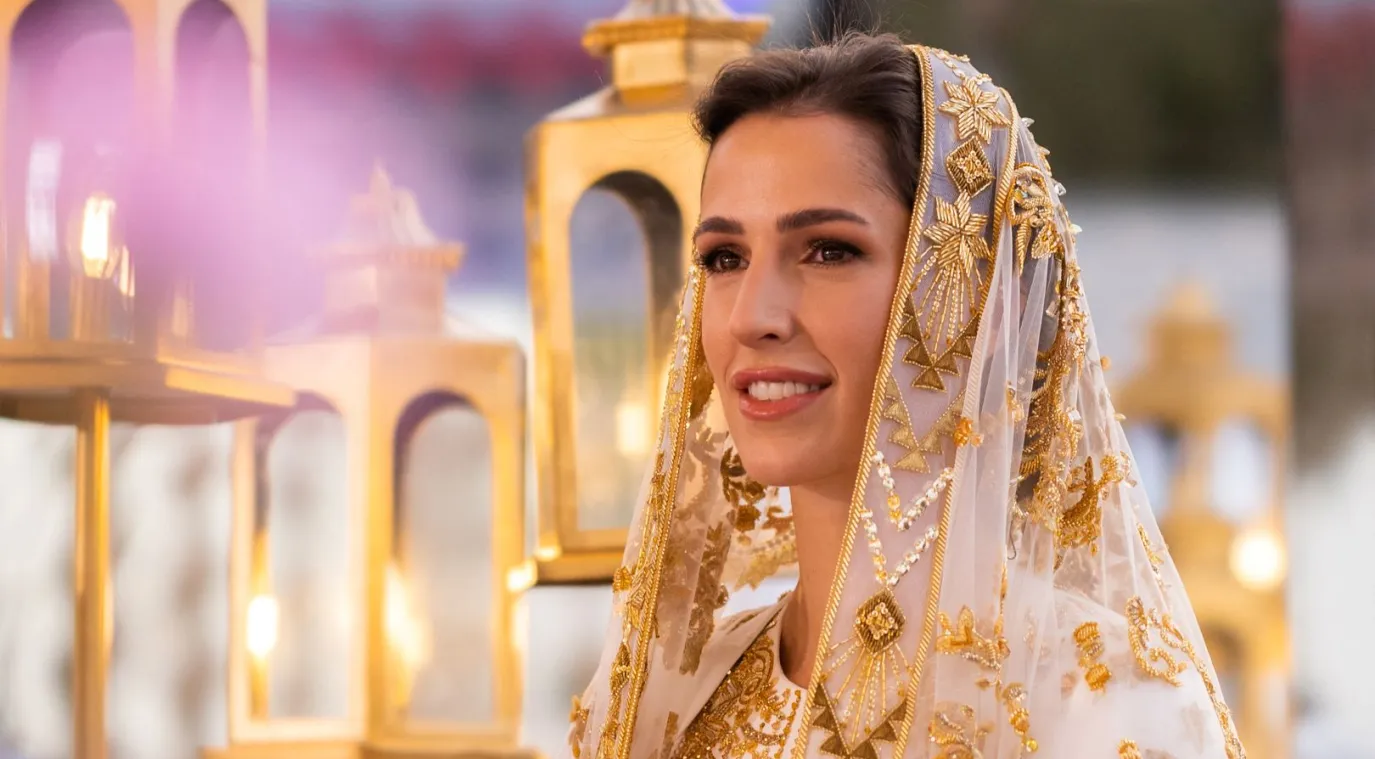 الأميرة رجوة الحسين Princess Rajwa (مصدر الصورة: مكتب الملكة رانيا العبدالله/AFP)