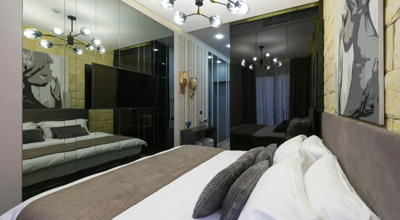 غرفة نوم معاصرة