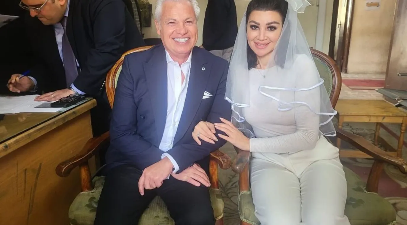 أروى جودة وزوجها - الصورة من حسابها على إنستغرام