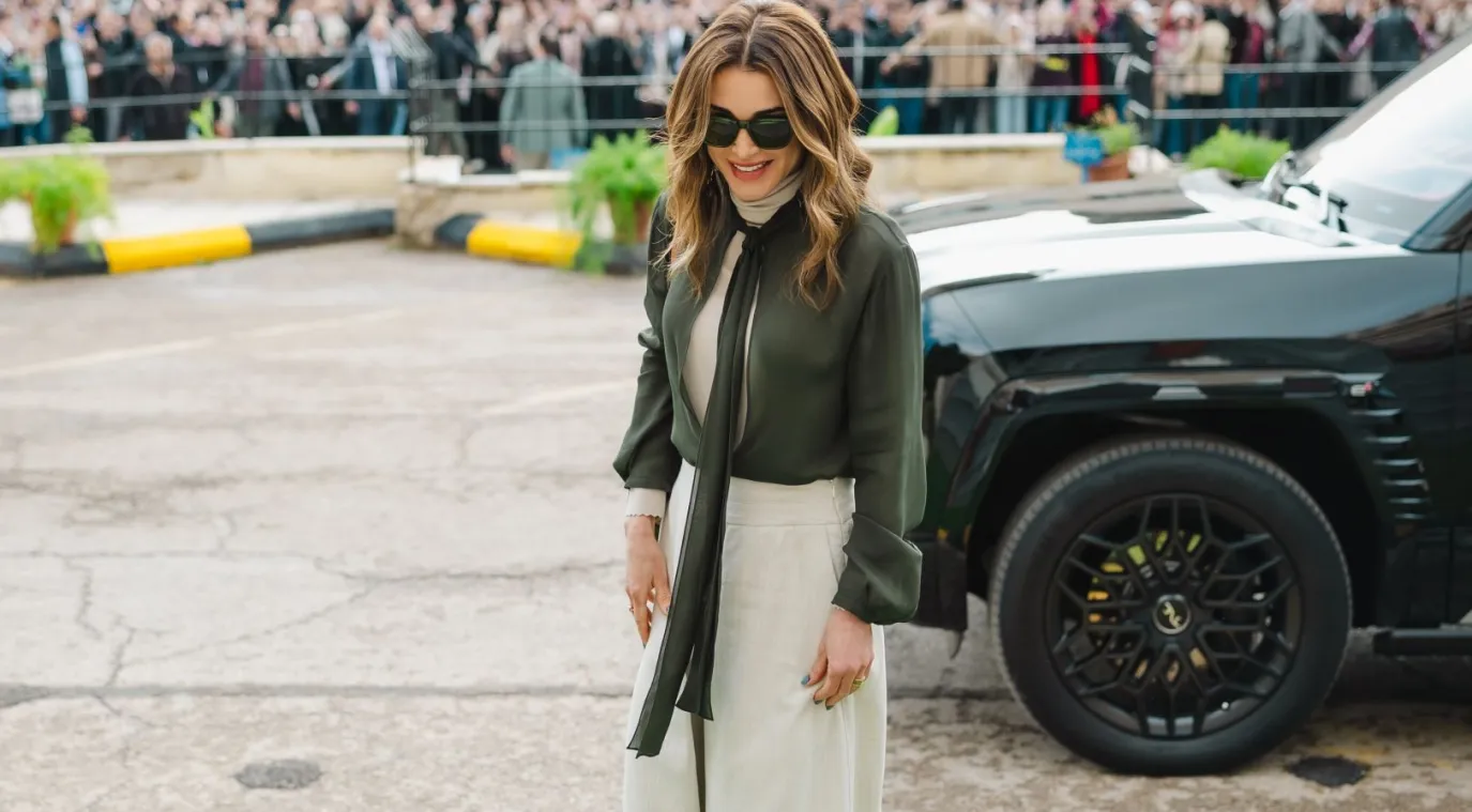 الملكة رانيا العبدالله- الصورة من الديوان الملكي الهاشمي