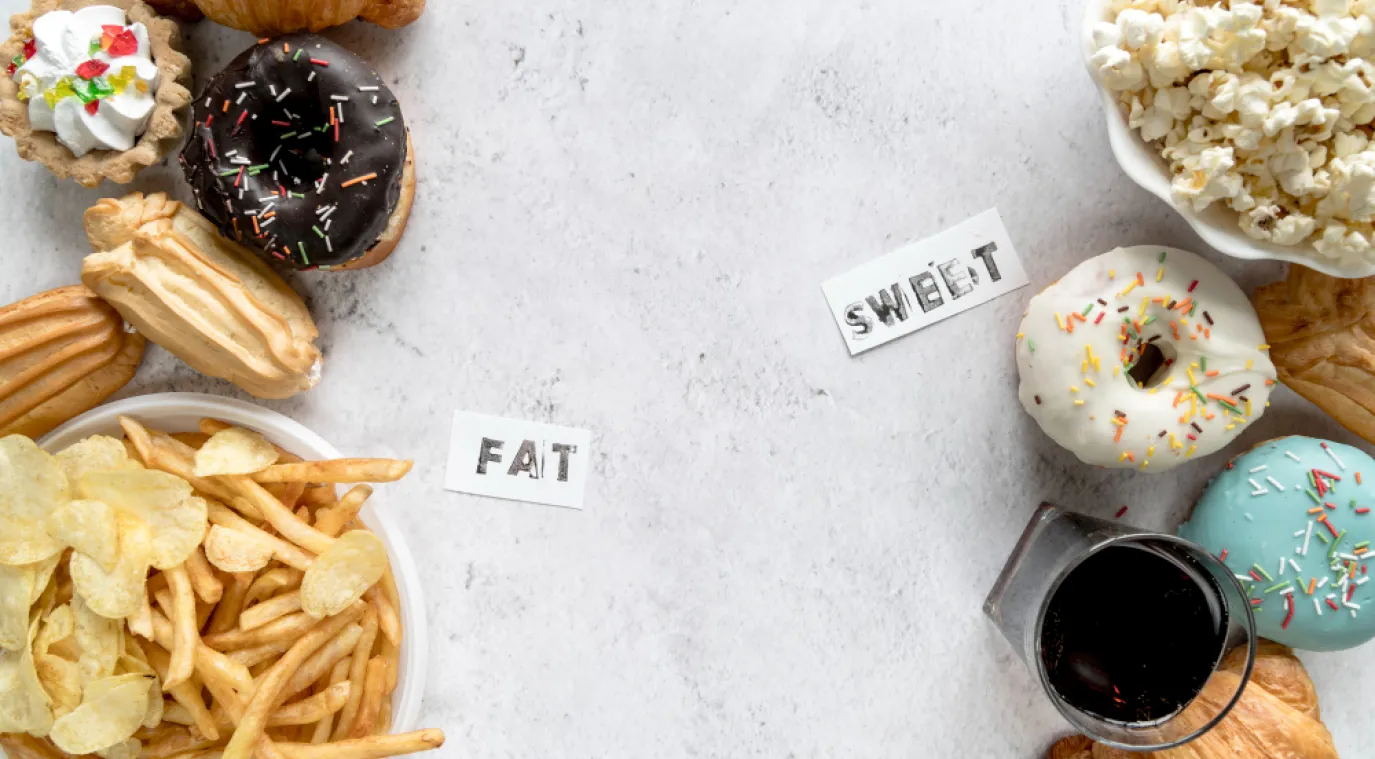 السكر والدهون المتحولة هما الأخطر على الوزن والصحة- المصدر freepik