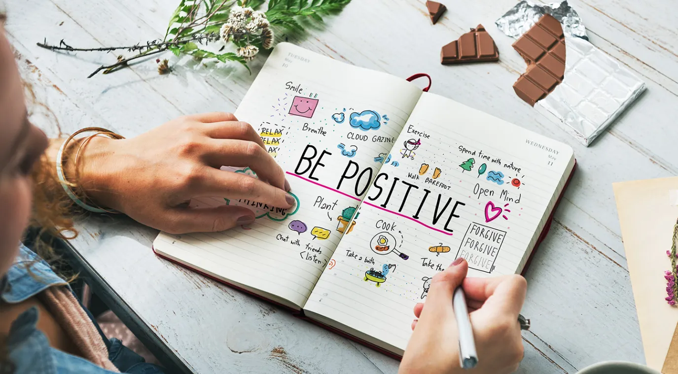 كيف أجعل تفكيري إيجابياً مع العام  الجديد- المصدر  by rawpixel.com on Freepik