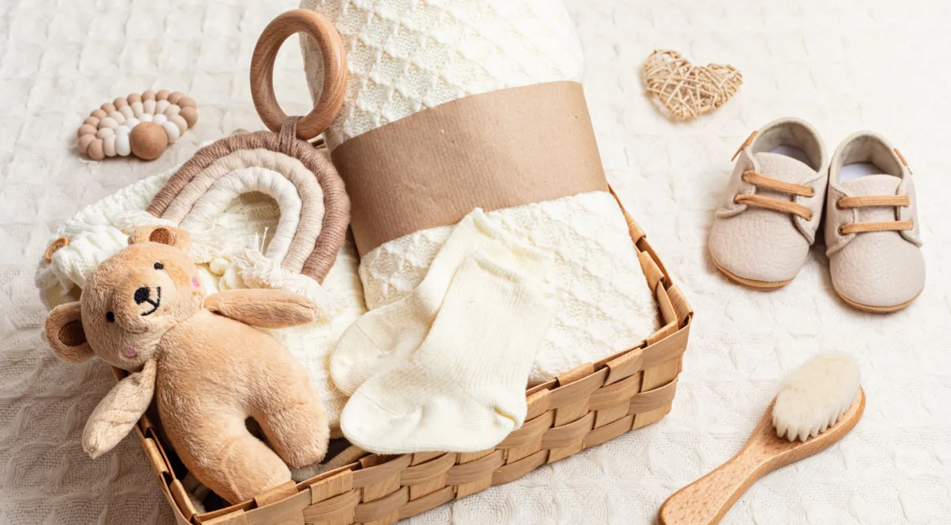 صورة سلة هدايا المولود