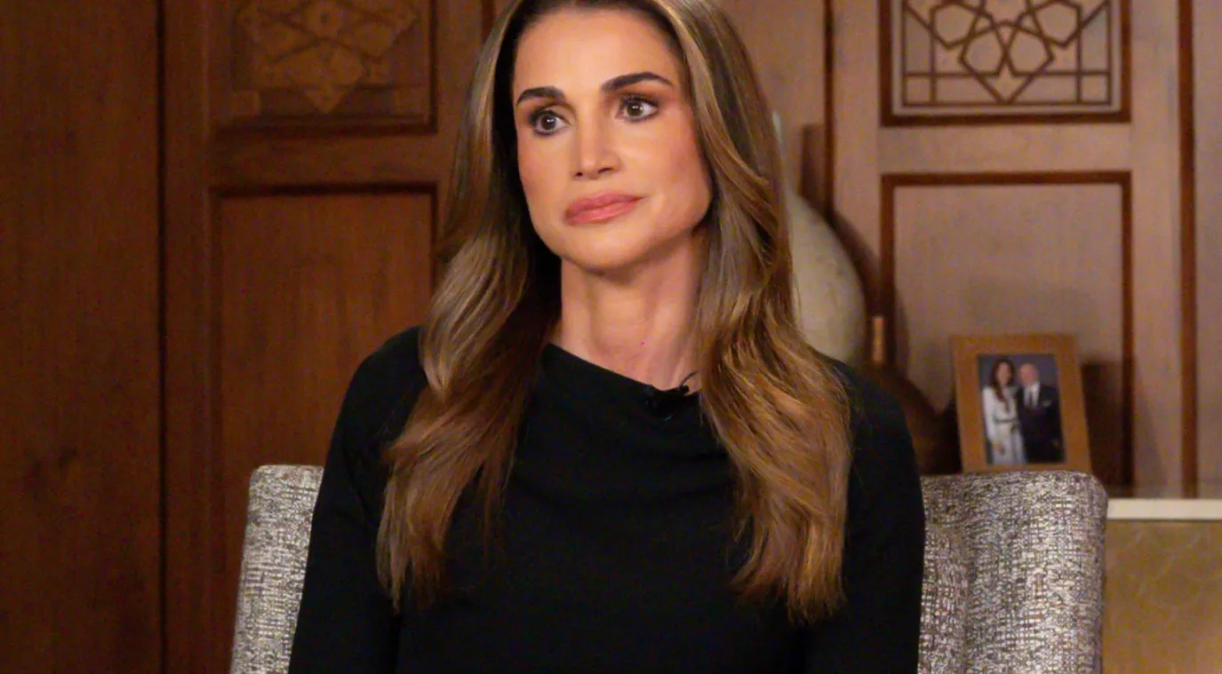 الملكة رانيا في عمان. مصدر الصورة: QUEEN RANIA'S OFFICE / AFP