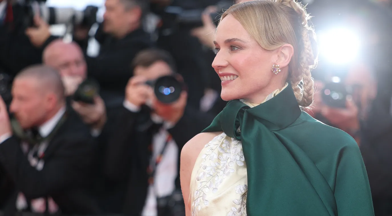النجمة العالمية ديان كروغر Diane Kruger (مصدر الصورة: Photo by SAMEER AL-DOUMY : AFP)